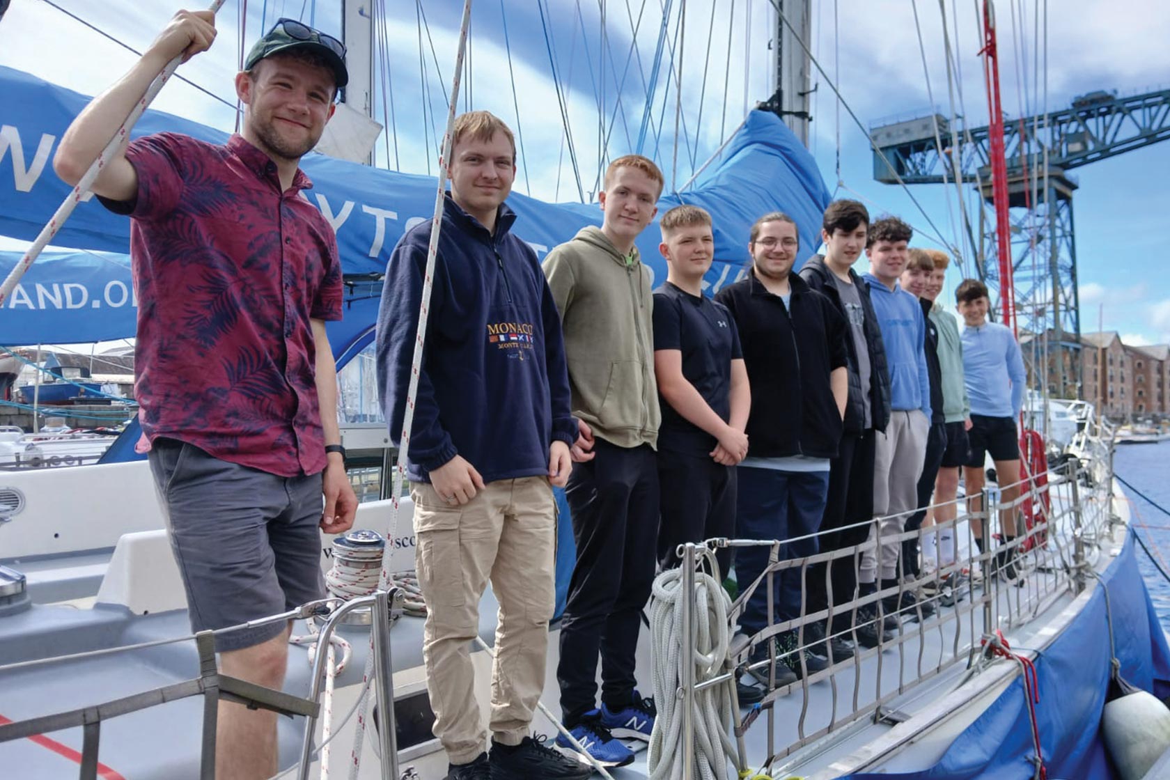 Sailing with Ocean Youth Trust 