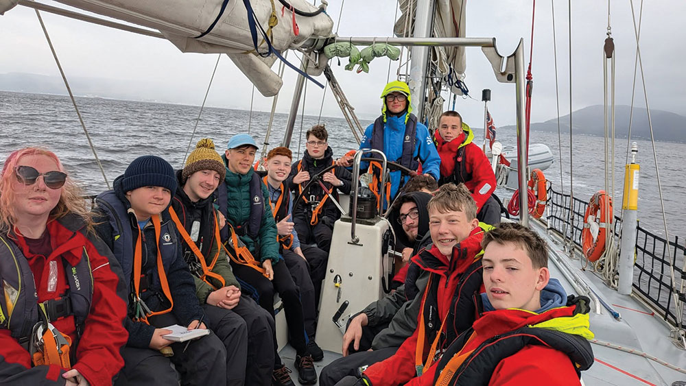 Sailing with the Ocean Youth Trust 