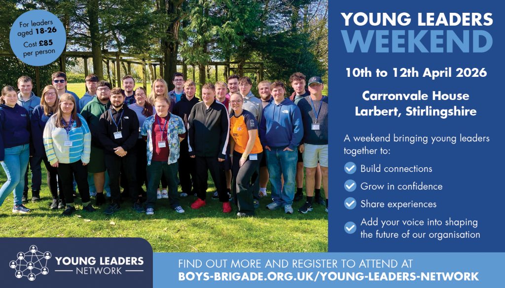 Young Leaders Update - The Boys' Brigade Gazette